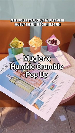 Mugler x Humble Crumble Starlicious Pop Up!