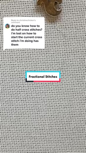 Understanding Fractional Stitches in Cross Stitch