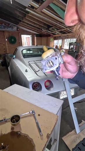 Rust & Stuck Needle: Carburetor Fixed FAST! #shorts