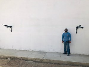 HOW TO INSTALL A FOLDING CLOTHESLINE