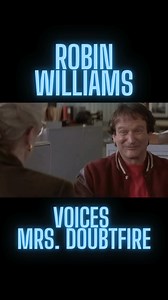 I Do Voices Robin Williams from Mrs. Doubtfire #funny #funnyvideos #funnyreels #comedy | Your Glory Days