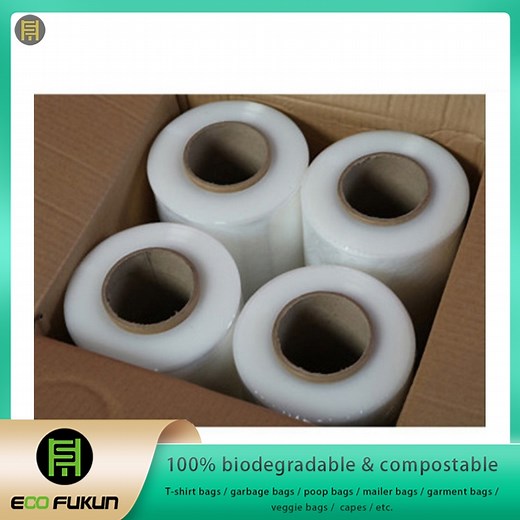 [Hot Item] Biodegradable Eco-Friendly Packaging Stretch Film for Bulk Fixing, Wrapping Film
