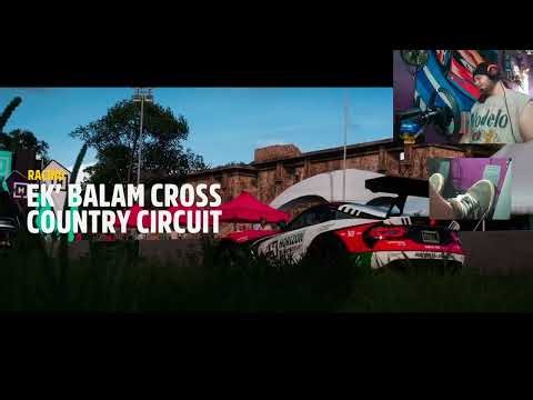 Wheel and pedal cam test footage