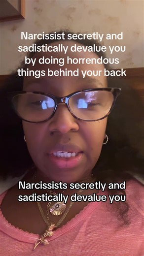 Narcissist secretly and sadistically the value, knowing that they’re doing things that would absolutely break you. #abusersexposed #AwarenessMatters #stopabuse