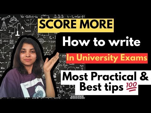 How to write in Nursing University exams | Best tips for a Perfect Answersheet |
