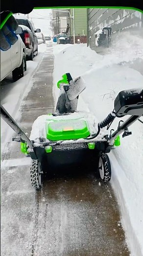 Greenworks Pro 80 Volt 22-Inch Snow Blower #shorts Walmart Lowes
