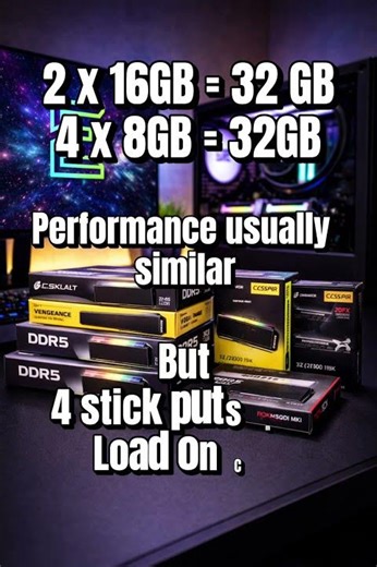 4 Ram sticks or 2 Ram sticks? Which is better?