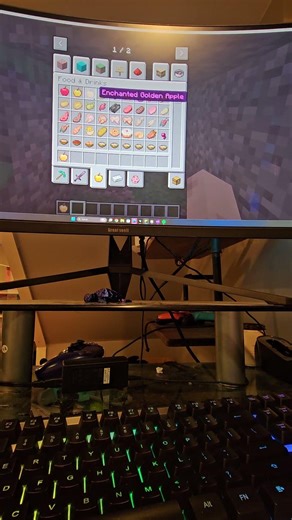 How To instantly grab a full stack of 64 items in Minecraft.