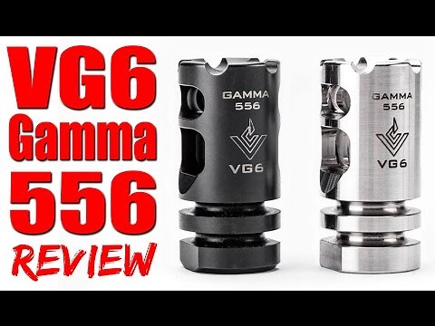 VG6 Precision Gamma 556 Muzzle Brake Review: Slow Mo Recoil Demo (vs Battle Comp)