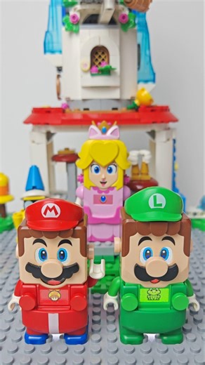 Lego Mario power up costume #supermario #mario #nintendo #bowser #supermariobros #shorts #lego