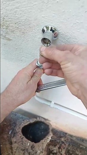 Installation d’un robinet de jardin