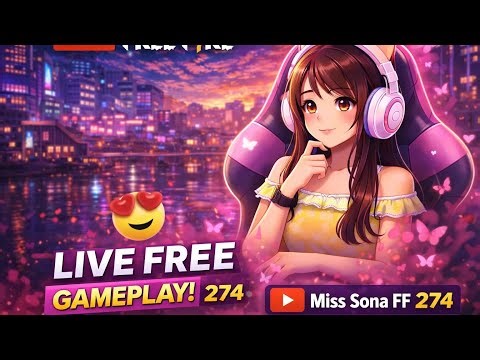 LIVE FREE FIREI RushGameplay I Custom Room I Ranked Push