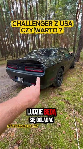 🇺🇸 DODGE CHALLENGER 2015 – AMERYKAŃSKA LEGENDA! 🇺🇸🔥 Szukasz auta, które nie zginie w tłumie? Dodge Challenger od 2015 roku to kultowa sylwetka muscle cara połączona z nowocześniejszym wnętrzem i ogromną dawką charakteru. 😈 🏁 Klasyczny amerykański design 🔥 Wersje 3.6 V6 oraz mocniejsze V8 ⚙️ Automatyczna skrzynia biegów 💪 Ponad 300 KM już w popularnym 3.6 V6 😎 Agresywny wygląd i niepowtarzalny klimat 🇺🇸 Ogromny wybór egzemplarzy na rynku USA Challenger 2015 to świetna opcja dla kogoś,