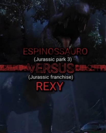 Snock vs Rexy #edit #vsbattle #jurassicpark #vsedit