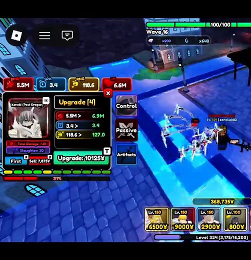 Kaneki Showcase in Anime Guardians