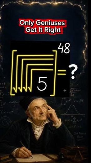 Can You Solve 4 Nested Square Roots? 🤯 | Only Geniuses Get It Right!#maths #education #mathlogic