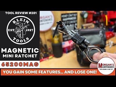 NEW! Klein MAGNETIC Mini Ratchet | 65200MAG