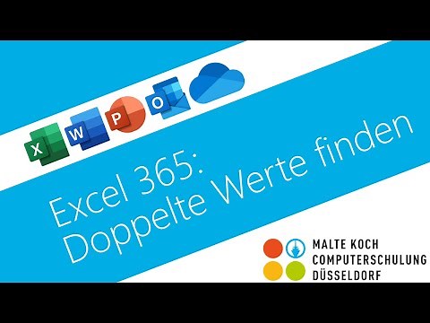 Excel 365: Doppelte Werte finden