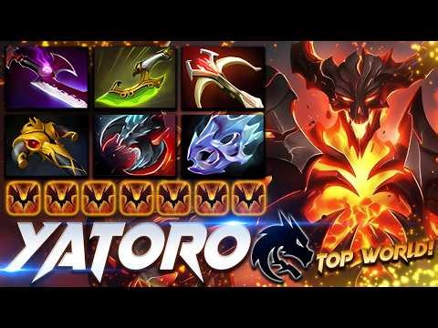 Yatoro Shadow Fiend - TOP WORLD! - Dota 2 Pro Gameplay [Watch & Learn]