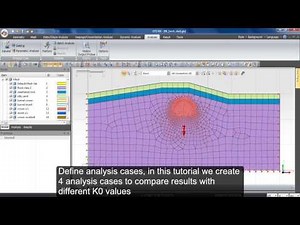 [GTS NX] Complete Tutorial: 2D tunnel construction stage analysis