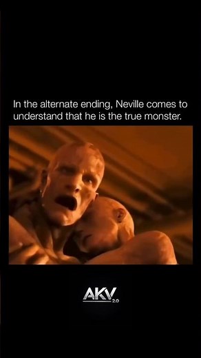 The Ending That Changed Everything in I Am Legend 😳