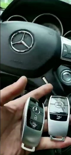 For Mercedes Benz C200 W204 Add push to start stop system remote start system and comfort access.