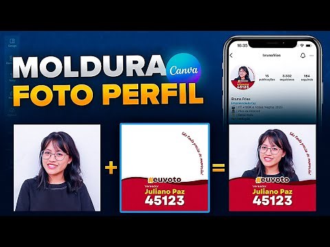 Como Fazer Arte Tema Político para Foto de Perfil - Pelo Canva