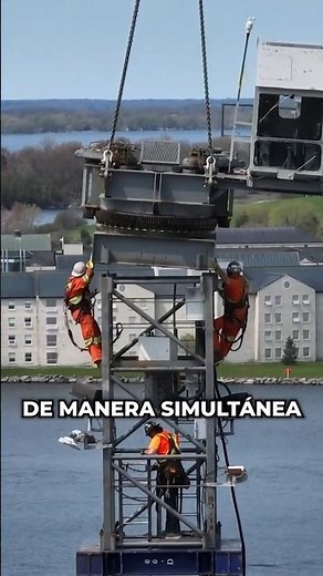 This is how a TOWER CRANE is built step by step. #construction