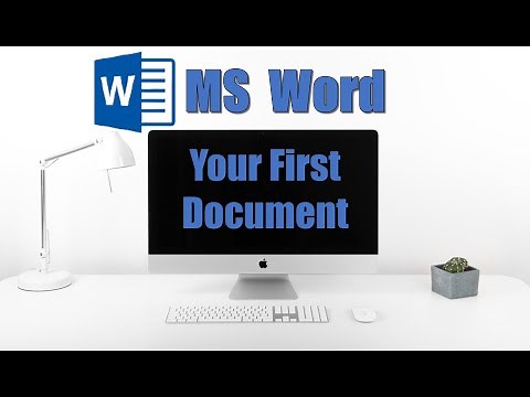 "Create your first Word Doc IN MINUTES! | Easy Tutorial for Beginners