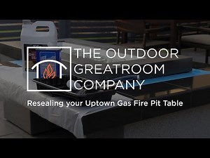 How to Reseal Your Uptown Gas Fire Pit Table