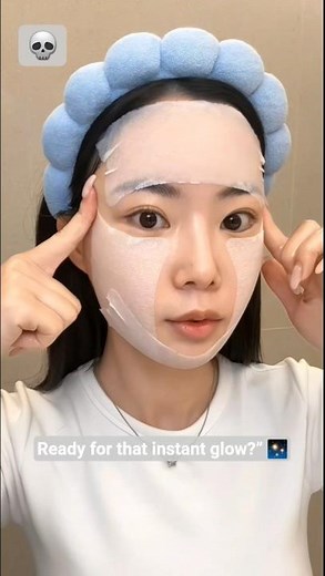 ✨ Glowing Skin Care Face Mask | Instant Glow at Home 💆‍♀️