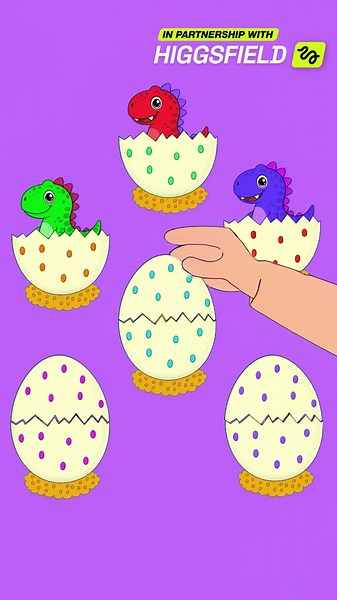 How many dinosaurs do you see? 🦕 Dinosaurs come to life #forkids