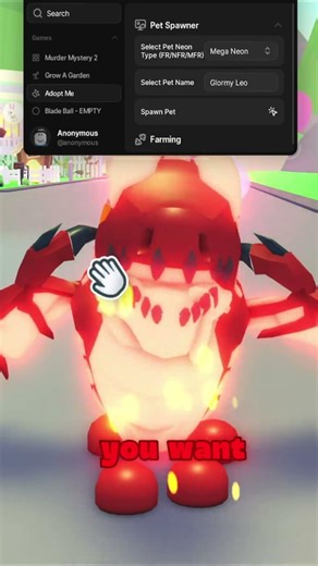 🤯 Pet SPAWNER for Adopt Me? #script #roblox #adoptme #scriptadoptme