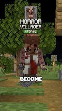 This New Villager Update Is TERRIFYING! #fyp #minecraft #minecraftmods