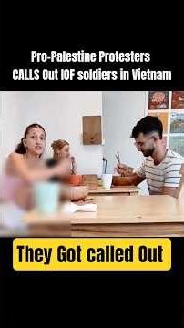 Viral Video: British Tourists Confront Ex-Israeli Soldiers in Vietnam Restaurant
