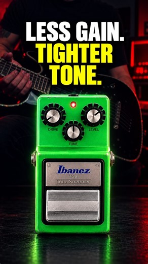 The Tube Screamer Trick: Tighter Tone, Less Gain