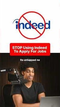 STOP Using Indeed To Apply For Jobs