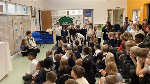 17 reactions | Lovely liturgical dances from our children this week in assembly! | All Saints Primary School Thirsk NPCAT | Facebook