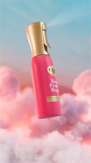 OGX Beauty on Instagram: "Heat protection and weightless bond repair in one? Now that’s a dream come true. ☁️ Meet our NEW Bond Protein Repair Heat Protectant Spray—protects up to 450°F, strengthens bonds, and leaves hair smooth and strong, without the weight. ✨ Now on @amazon. #OGX"