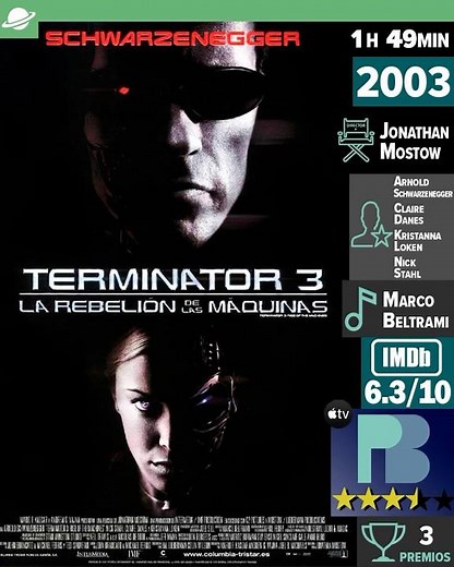 Terminator 3: la rebelión de las máquinas | Tráiler HD | Peliculasbien