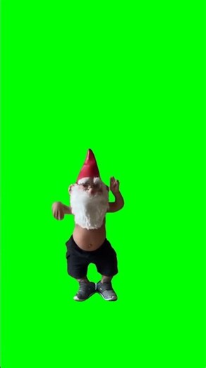 Little gnomeo dancing | Green Screen Meme