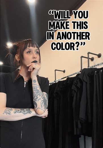 All Black Everything in Goth Fashion for All Sizes