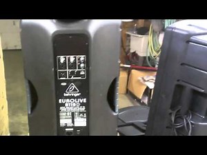 Review Behringer Eurolive B115D