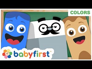 Toddler Learning Videos | Learn Colors with the Color Crew | Fun Coloring for Kids | BabyFirst TV
