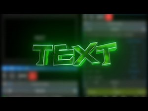 3D Text 😲 Tutorial on Node video