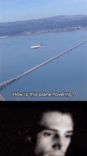 Beyond the stars on Instagram: "How is this plane hovering? #physics #illusion At first glance, this plane looks like it is hovering perfectly in mid-air — but nothing is actually defying gravity. The illusion happens because both planes are moving at nearly the same speed and direction while one films the other. This creates a parallax effect, where the background moves but the plane appears still relative to the camera. Your brain interprets this as hovering, even though the aircraft is actual