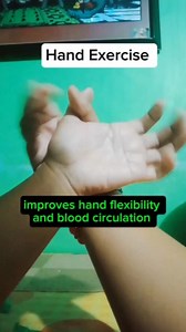 3.8K views · 26 reactions | Hand exercise for hand flexibility and improves blood circulation #healthytips #acupressurepoints #health #betterhealth #exercise #bloodcirculation #flexibility | Hilda's World | Facebook
