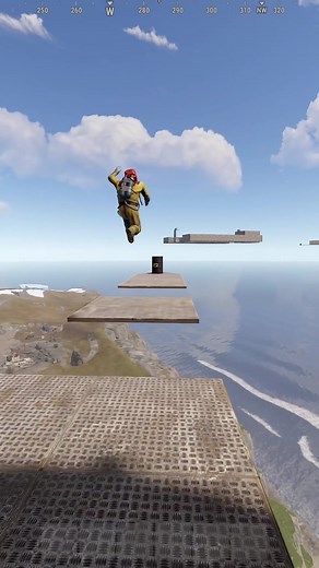 Rust Parkour Fails and Wins in PvP Battles