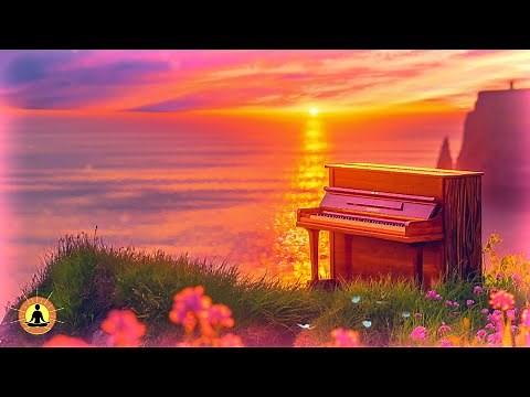 3 Hours Beautiful Relaxing Piano Music, Peaceful Music, Sunset Ocean Ambience by Yellow Brick Cinema