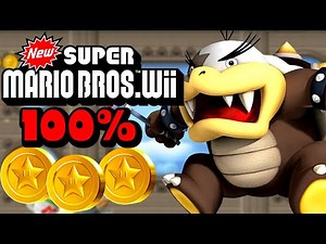 New Super Mario Bros. Wii 100% Walktrough 🎉 All Star Coins #12